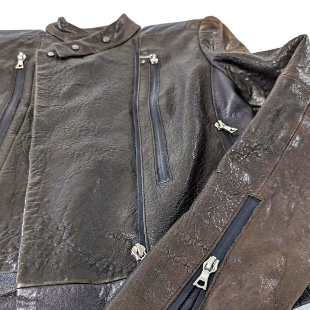 J Brand Leather Moto Jacket - Picture 10 of 10